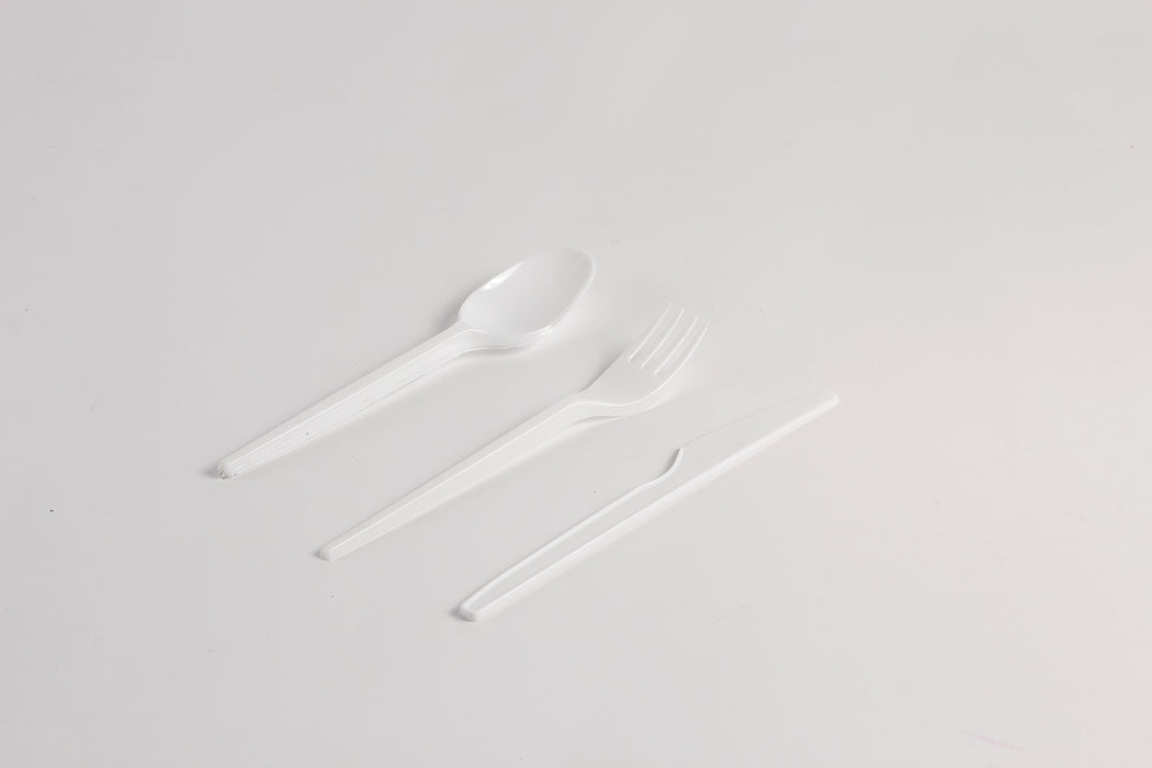 PLASTIC FORK WHITE 100PCS*40PKT