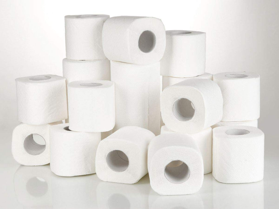 BULK TOILET PAPER WHITE 200SHEETS*40PKT