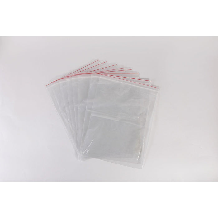 ZIP LOCK BAGS TRANSPARENT 10*15CM 100PC*50PKT