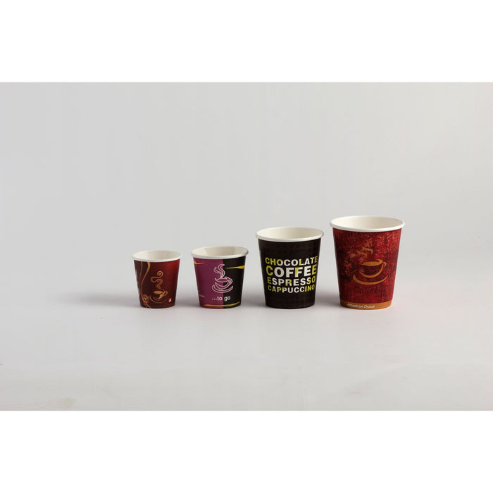 CUPS PAPER HOT CLASSIC 50PCS*40PKT