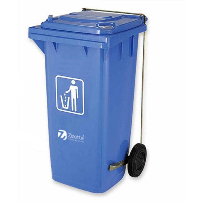 WASTE CONTAINER PEDAL & 2 WHEELS