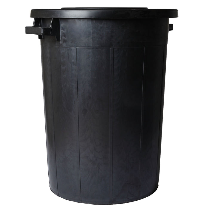 WASTE CONTAINER PLASTIC WITH LID ROUND 100 L CLASSIC