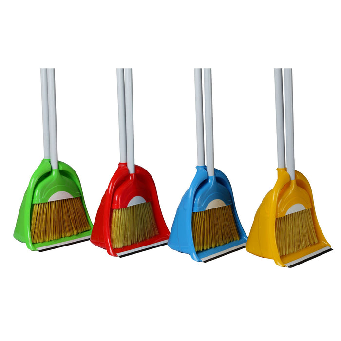 LOBBY DUST PAN & BROOM  Grade A