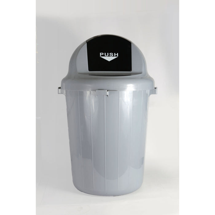 WASTE CONTAINER ROUND PUSH ADVANCED