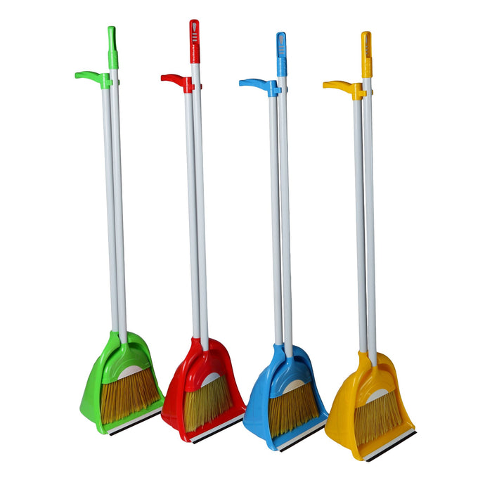 LOBBY DUST PAN & BROOM  Grade A