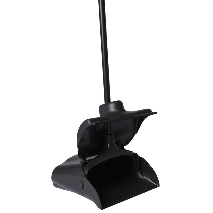 LOBBY DUSTPAN & WHEELS BLACK ADVANCE +/- BROOM